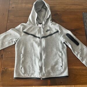 Nike tech zip hoodie youth large